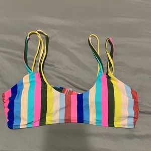 Stripes bikini top